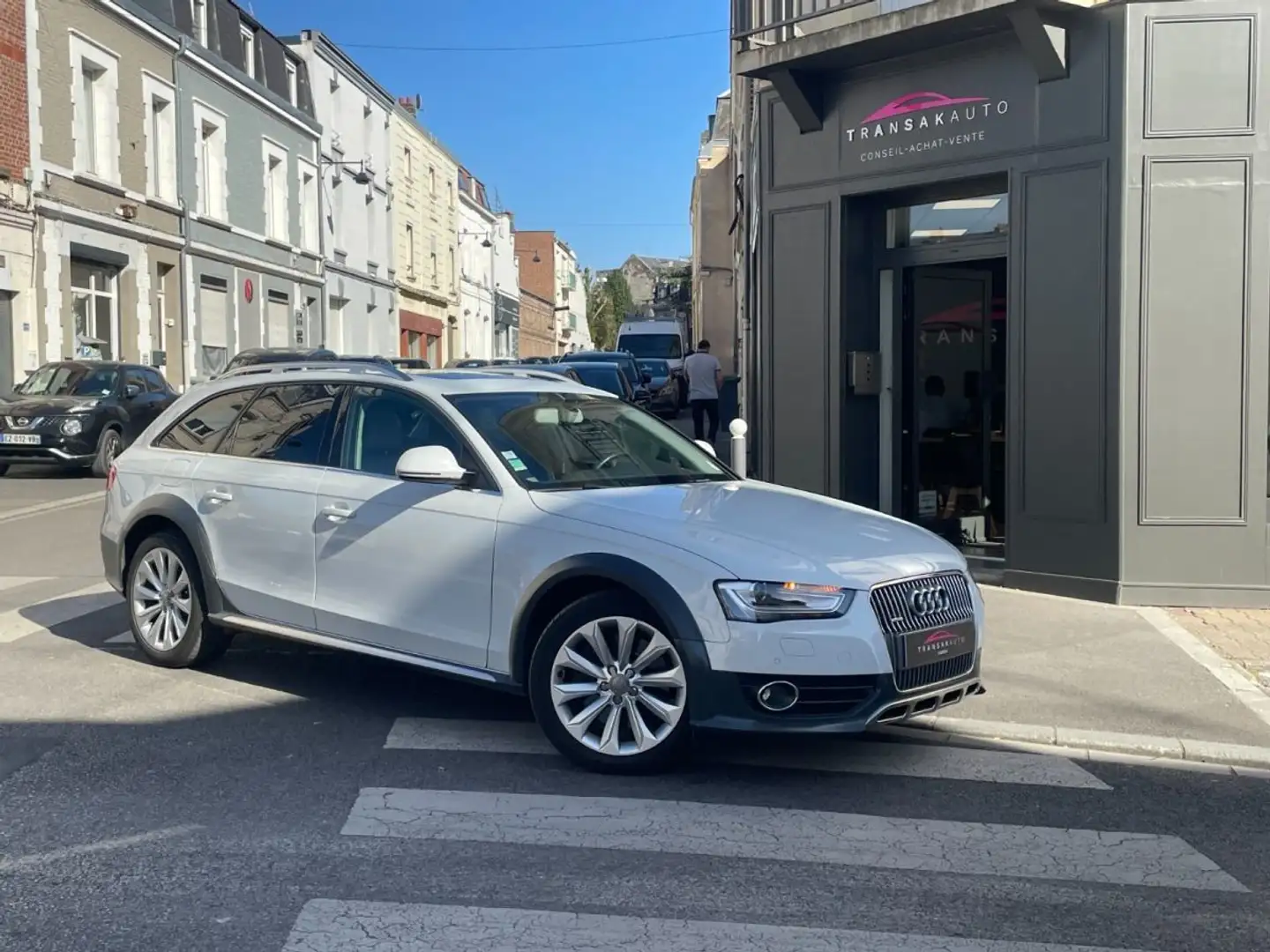 Audi A4 allroad QUATTRO V6 3.0 TDI 245 DPF Ambition Luxe S Tronic  Blanc - 1