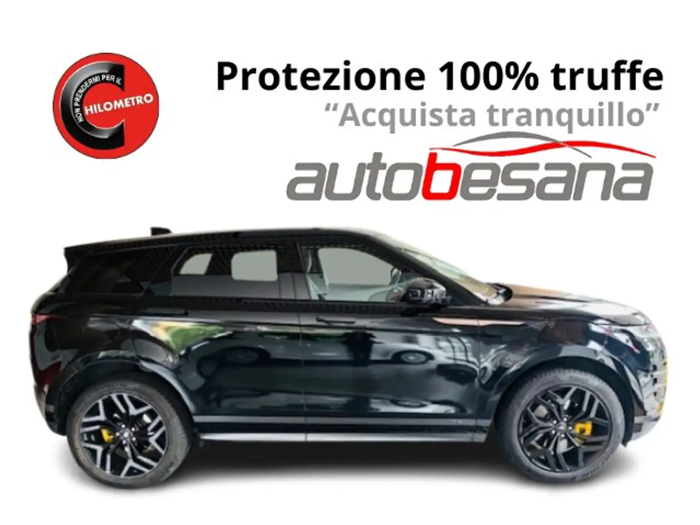 Land Rover Range Rover Evoque 2.0d i4 mhev SE awd 150cv auto Noir - 1