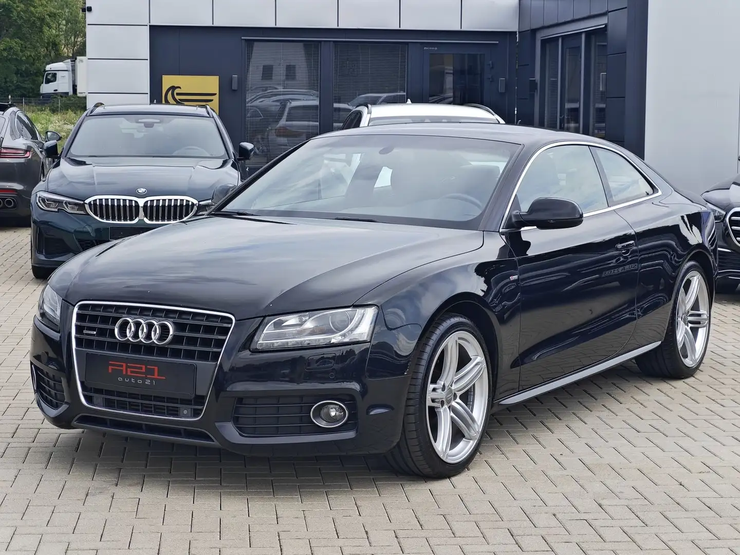 Audi A5 Coupe 2.0 TFSI quattro|S Line|Navi|Xenon|PDC Negro - 1