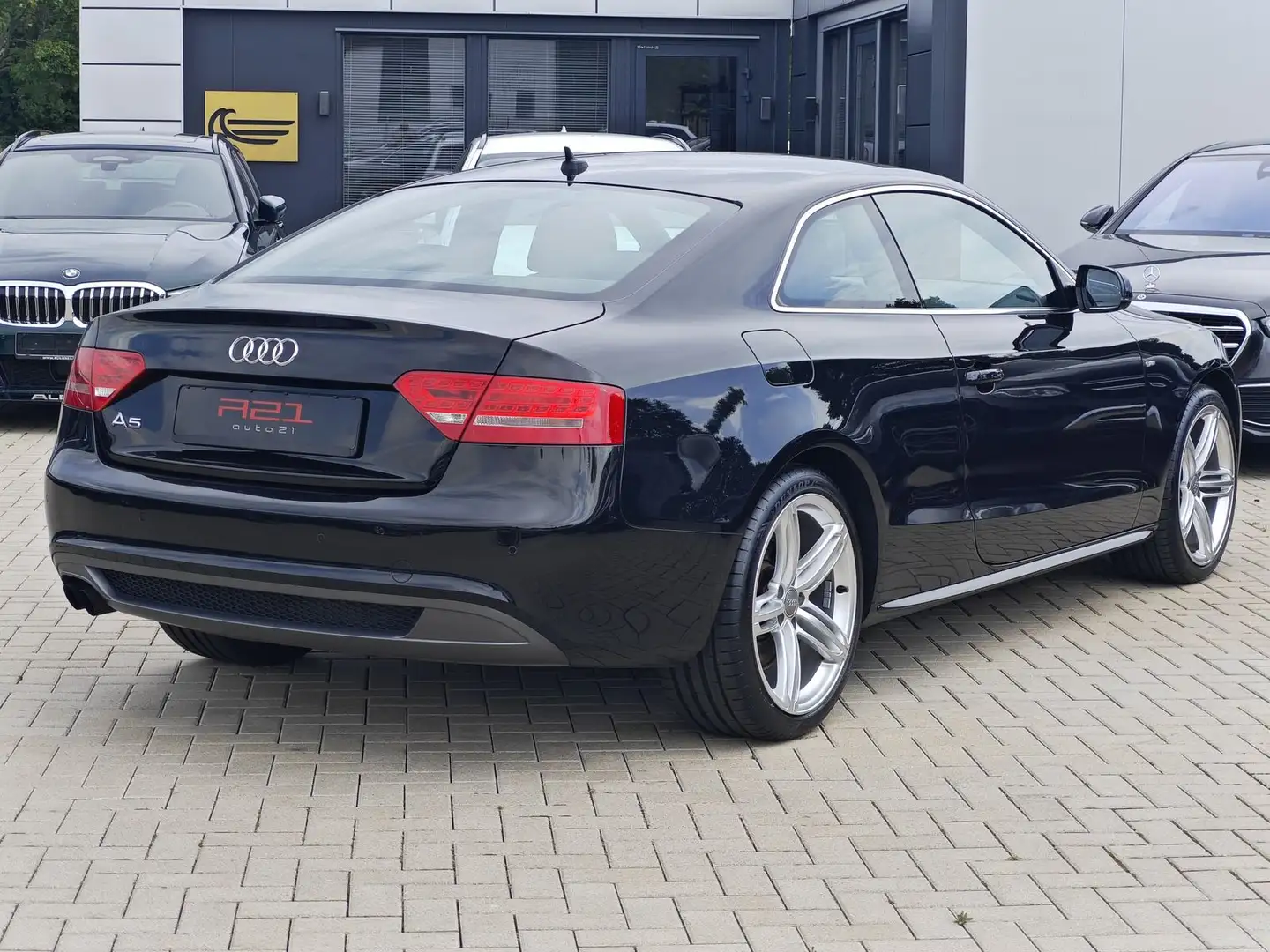 Audi A5 Coupe 2.0 TFSI quattro|S Line|Navi|Xenon|PDC Negro - 2