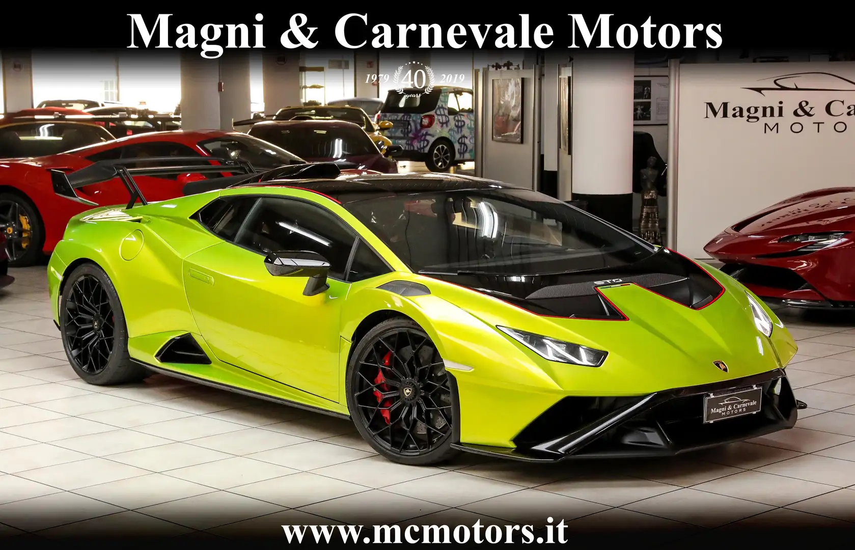 Lamborghini Huracán STO|SPECIAL PAINT|LIFT SYST|LIVERY PACK|SPORT SEAT Green - 1