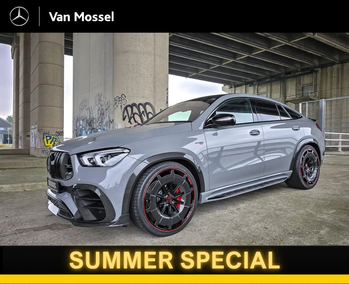 Mercedes-Benz GLE 63 AMG Coupé S 4MATIC+ / BRABUS ROCKET 900/ EINZELSTUCK/ Gris - 1