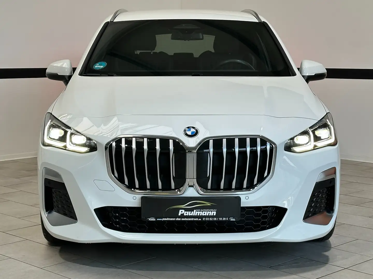 BMW 218 218i Aut. Active Tourer M-SPORT Navi*LED*Leder*1Hd Blanc - 2