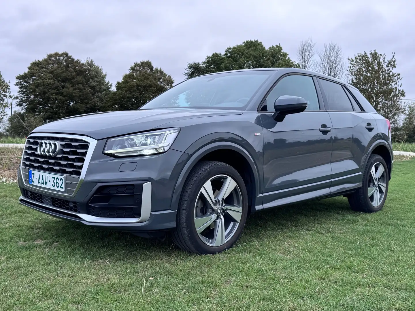 Audi Q2 30 TDi S TRONIC SLINE PANO CUIR CARPLAY VIRTUAL C Gris - 1