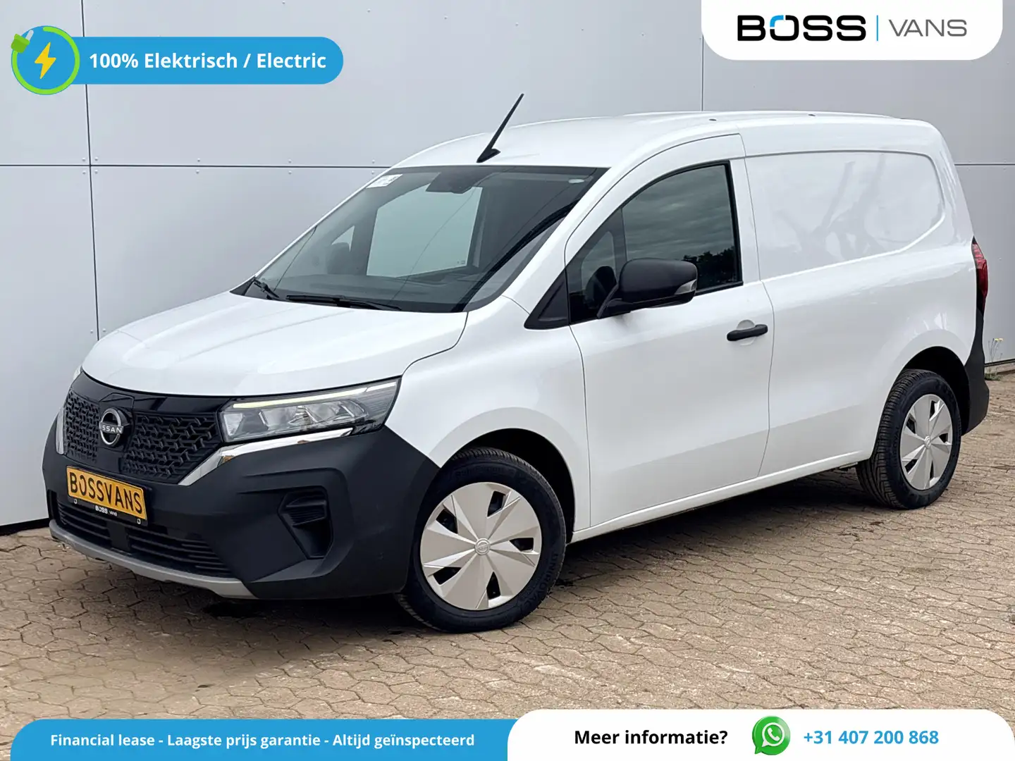 Nissan Townstar EV 45kWh L1 260KM WLTP LED Climate Control Cruise Con Weiß - 1
