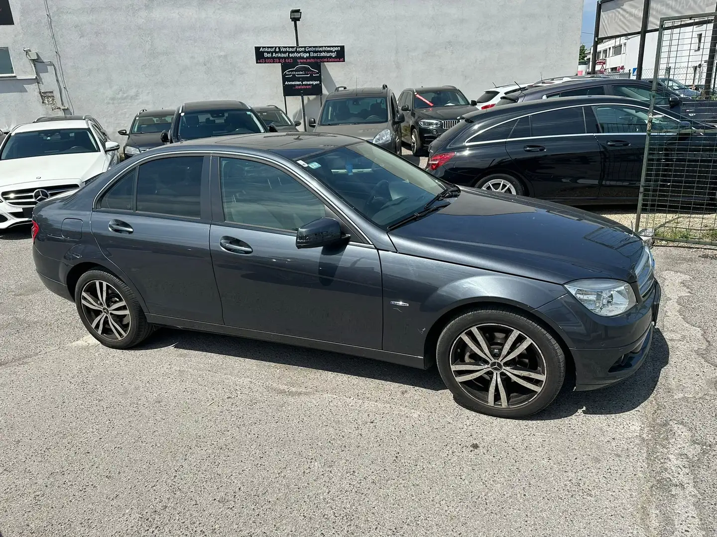 Mercedes-Benz C 220 CDI Autom. (fahrbereit, Händler oder Bastler) Grau - 2
