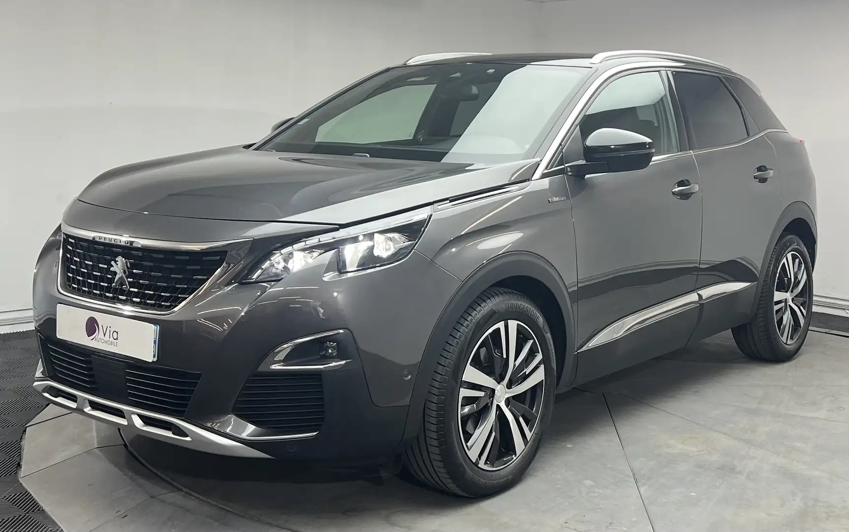 Peugeot 3008 BlueHDi 130ch S\u0026amp;S BVM6 GT Line - distrib ok -Suivi complet Peugeot Gris - 1