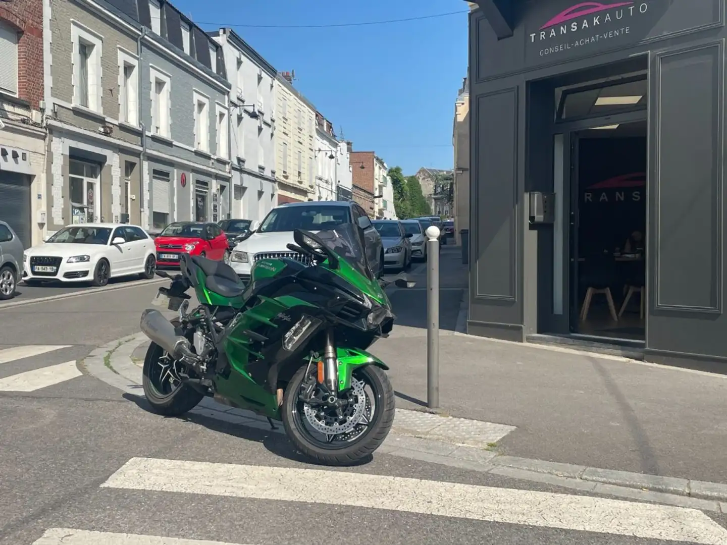 Kawasaki Ninja H2 SE / LIGNE AKRA / SUSPENSION PILOTE Nero - 1