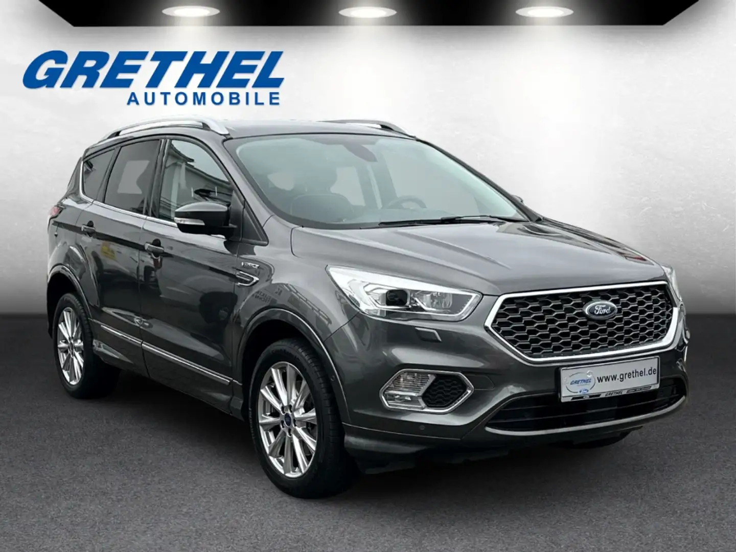 Ford Kuga Vignale 1.5 EcoBoost Navi Leder Memory Sitze Sound Grau - 1