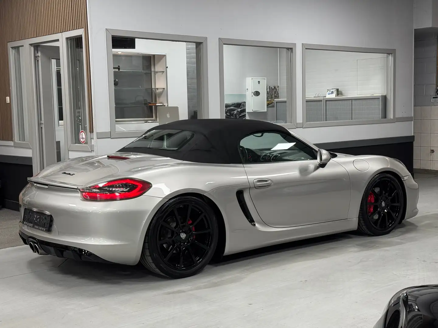 Porsche Boxster S 3.4i Pdk Sport Design Pasm Pcm Gps Sieges Turbo Gris - 2