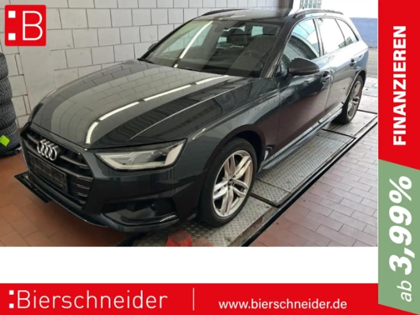 Audi A4 Avant 40 TDI S tronic advanced AHK NAVI SHZ Grau - 1