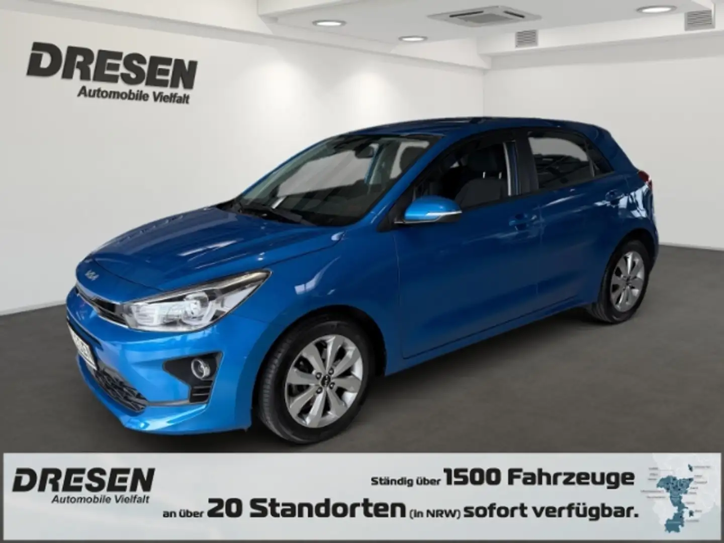 Kia Rio Vision 1.0 T-GDI LED/Sitzheizung/Kamera/CarPlay Blau - 1