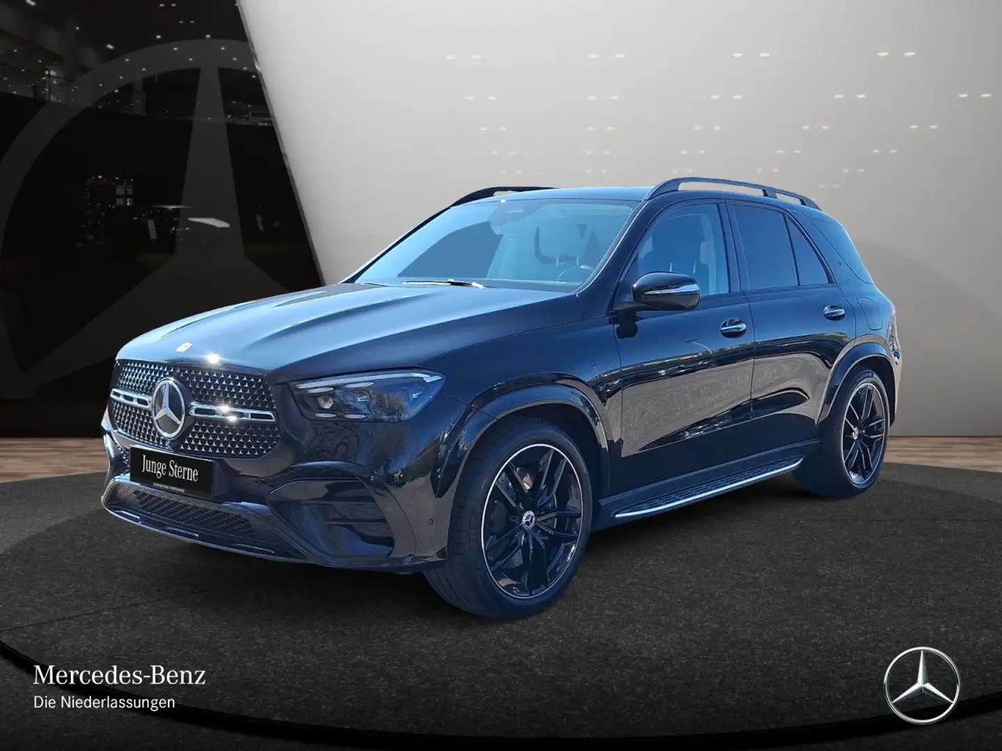 Mercedes-Benz GLE 350 de 4M AMG+NIGHT+360+AHK+MULTIBEAM+SPUR+9G Negro - 2