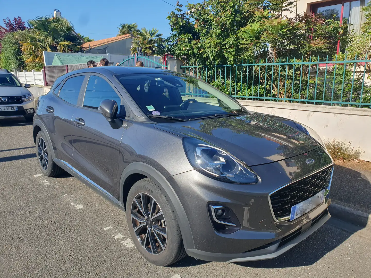 Ford Puma Puma 1.0 Flexifuel 125 ch mHEV S Gris - 1