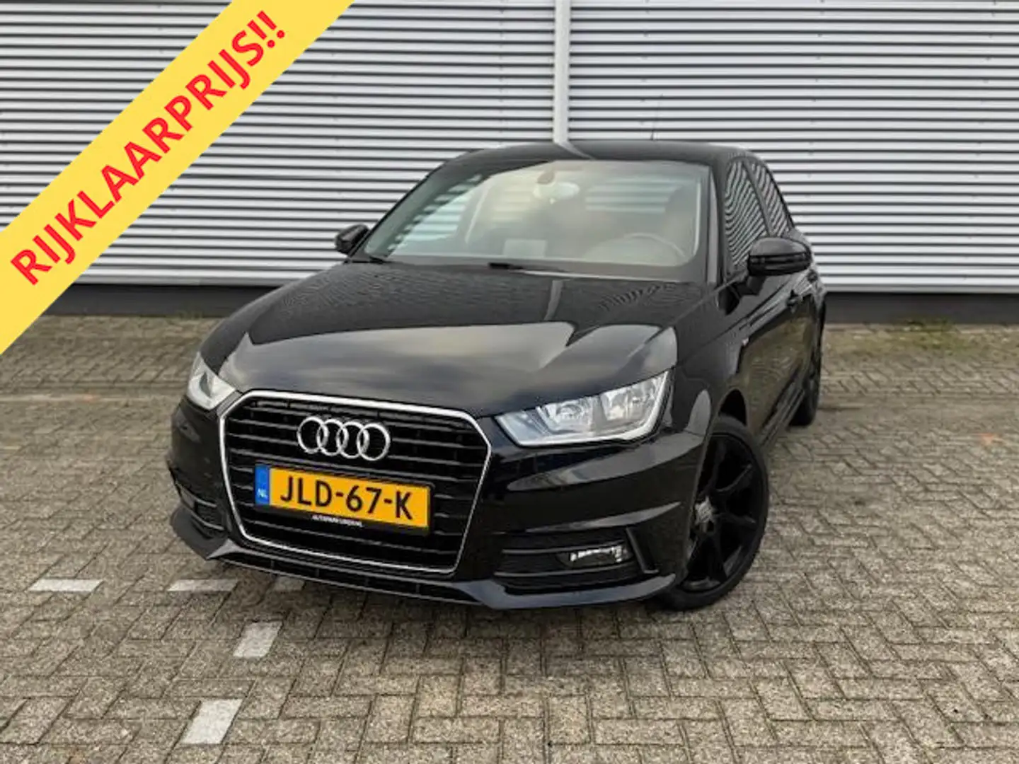 Audi A1 SPORTBACK 1.0 TFSI Pro Line S-Line Ext.,5Drs,Airco Schwarz - 1