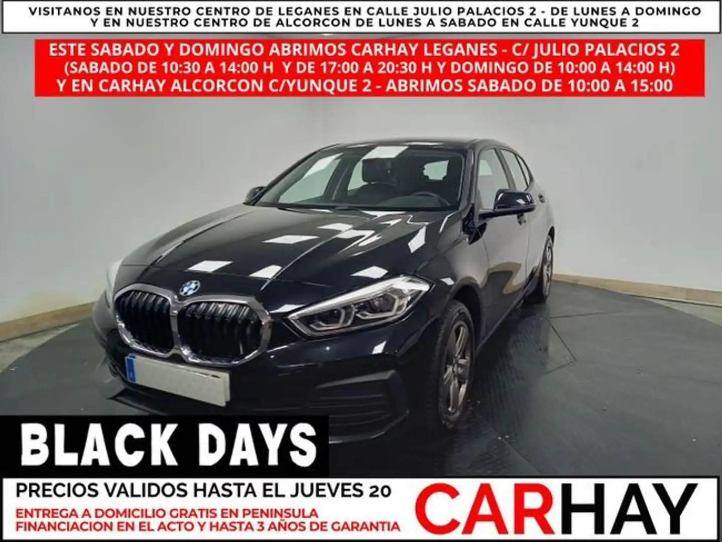 BMW 116 d AdBlue Model Advantage Business Zwart - 1