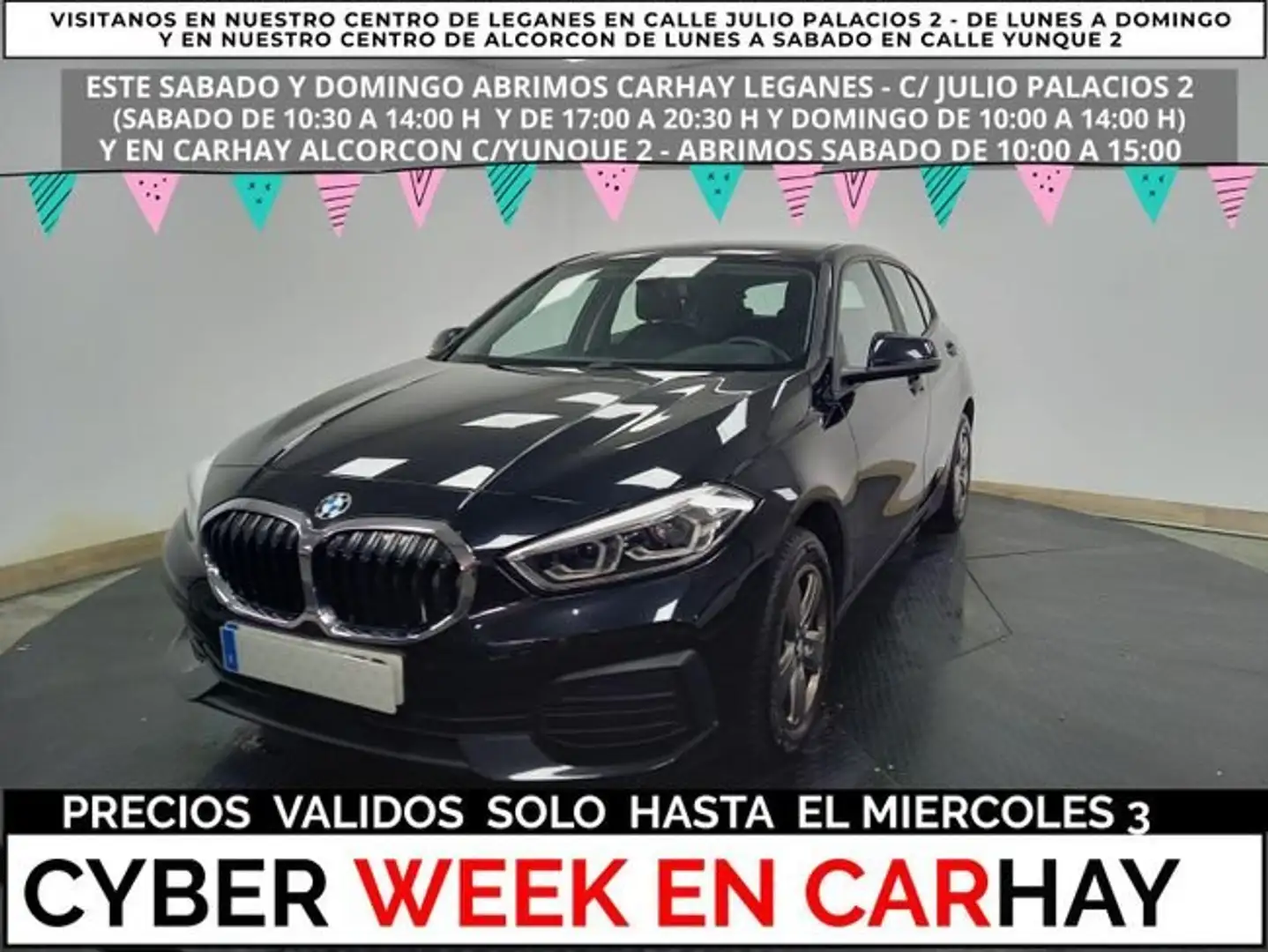 BMW 116 d AdBlue Model Advantage Business Nero - 1