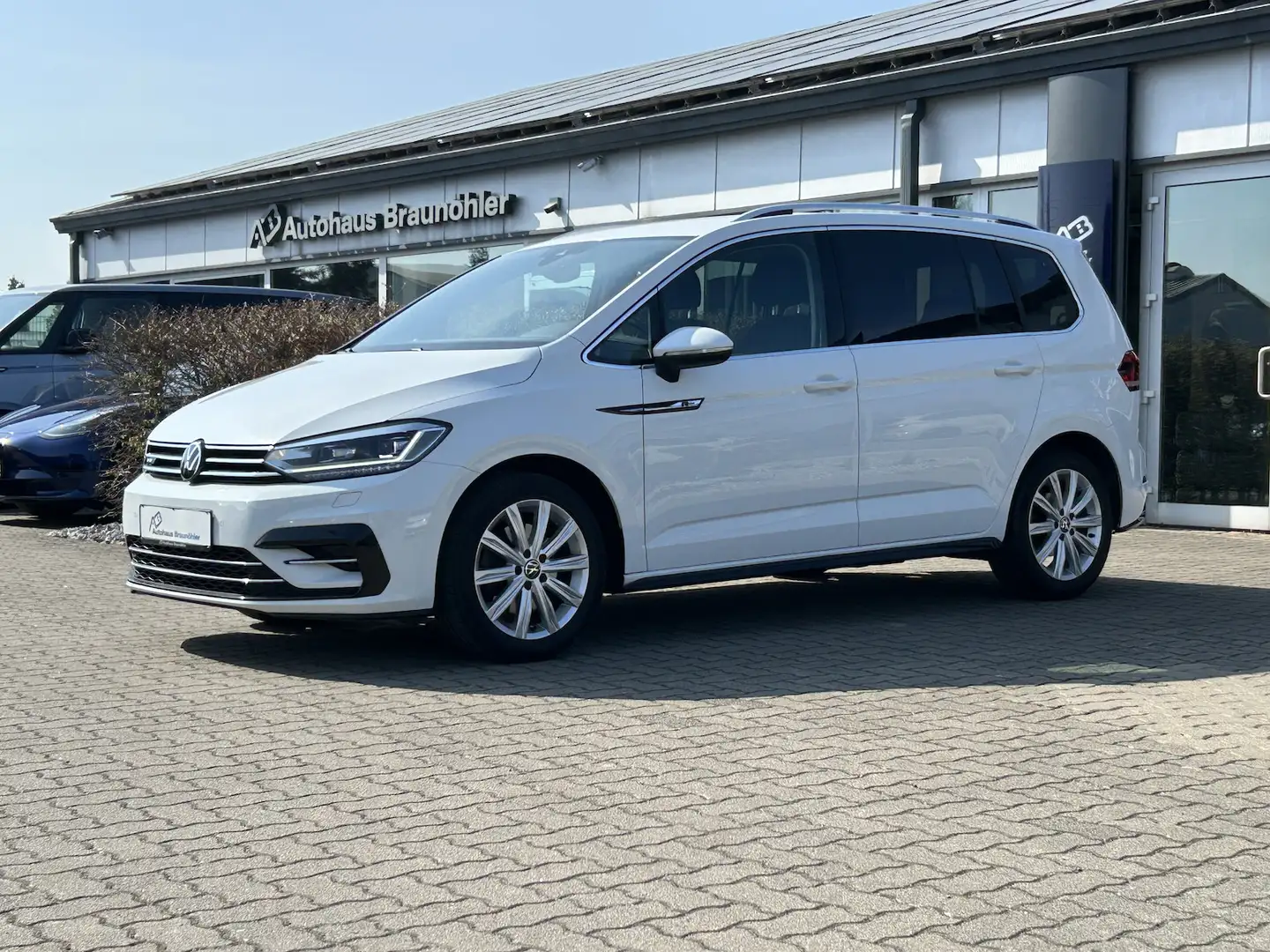 Volkswagen Touran Highline 1.5 TSI R-Line*AHK*ACC*Kamera*Keyless* Blanco - 2