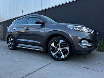 Tucson 1.6 T-GDi 4WD Premium DCT *FULL*19"ALU*PANO DAK*ZETELKOELING*KEYLESS*CAMERA*