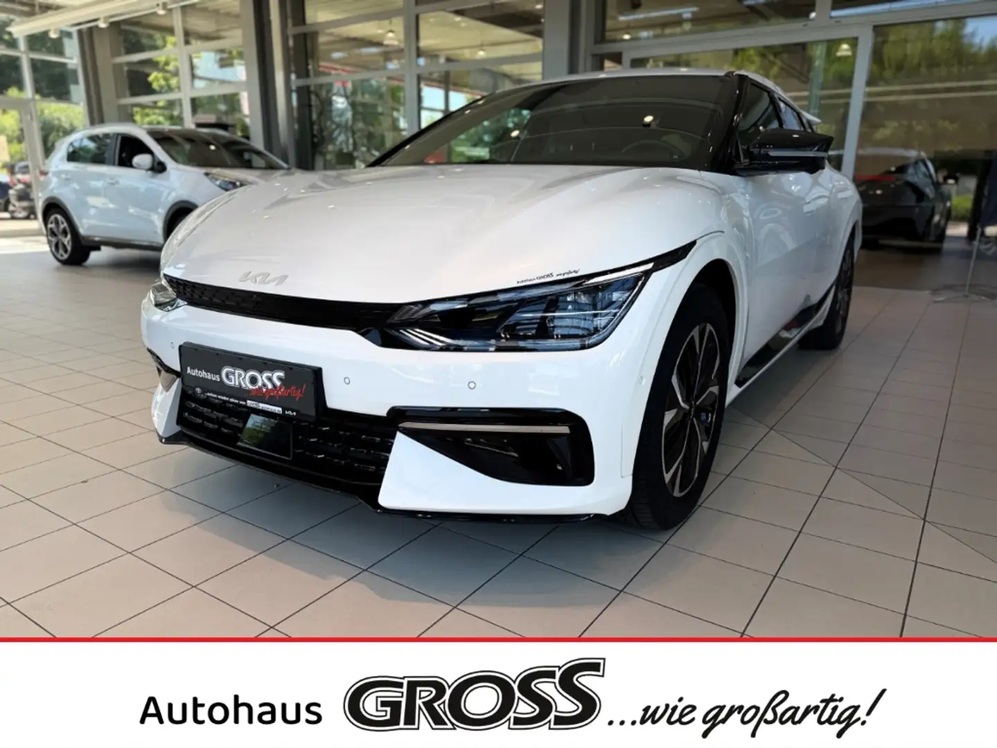 Kia EV6 GT Line 4WD // AUTOABO! //Garantie HUD StandHZG Me Weiß - 1