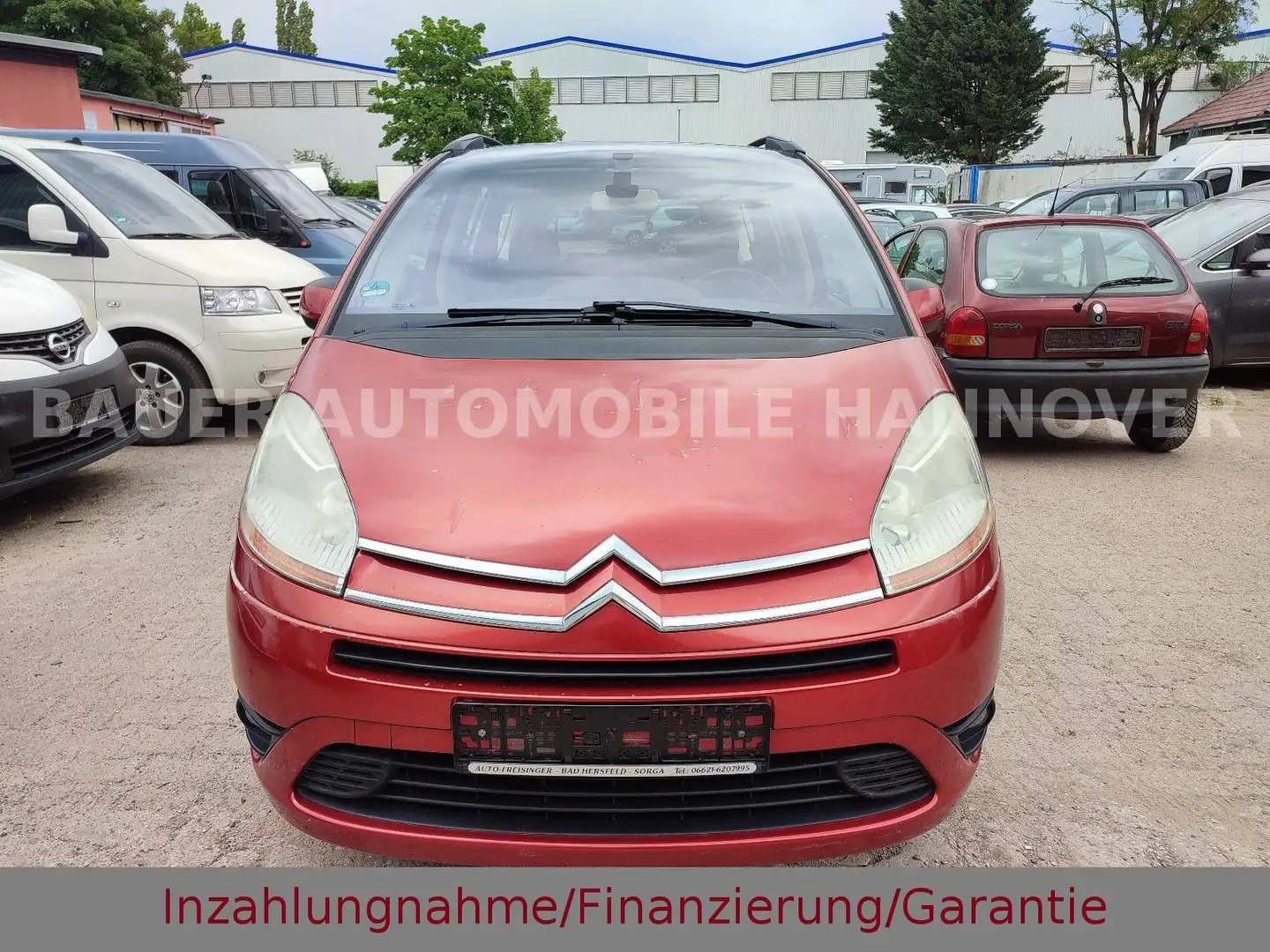 Citroen Grand C4 Picasso Tendance 1.6/ Tüv NEU Roşu - 2