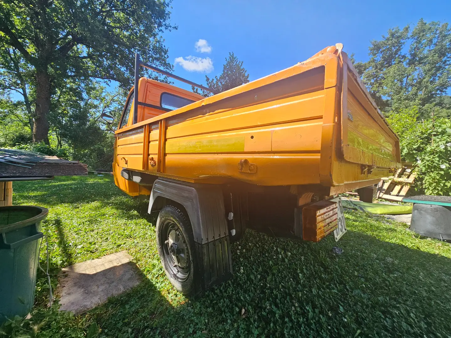 Piaggio Ape P602 Portocaliu - 2