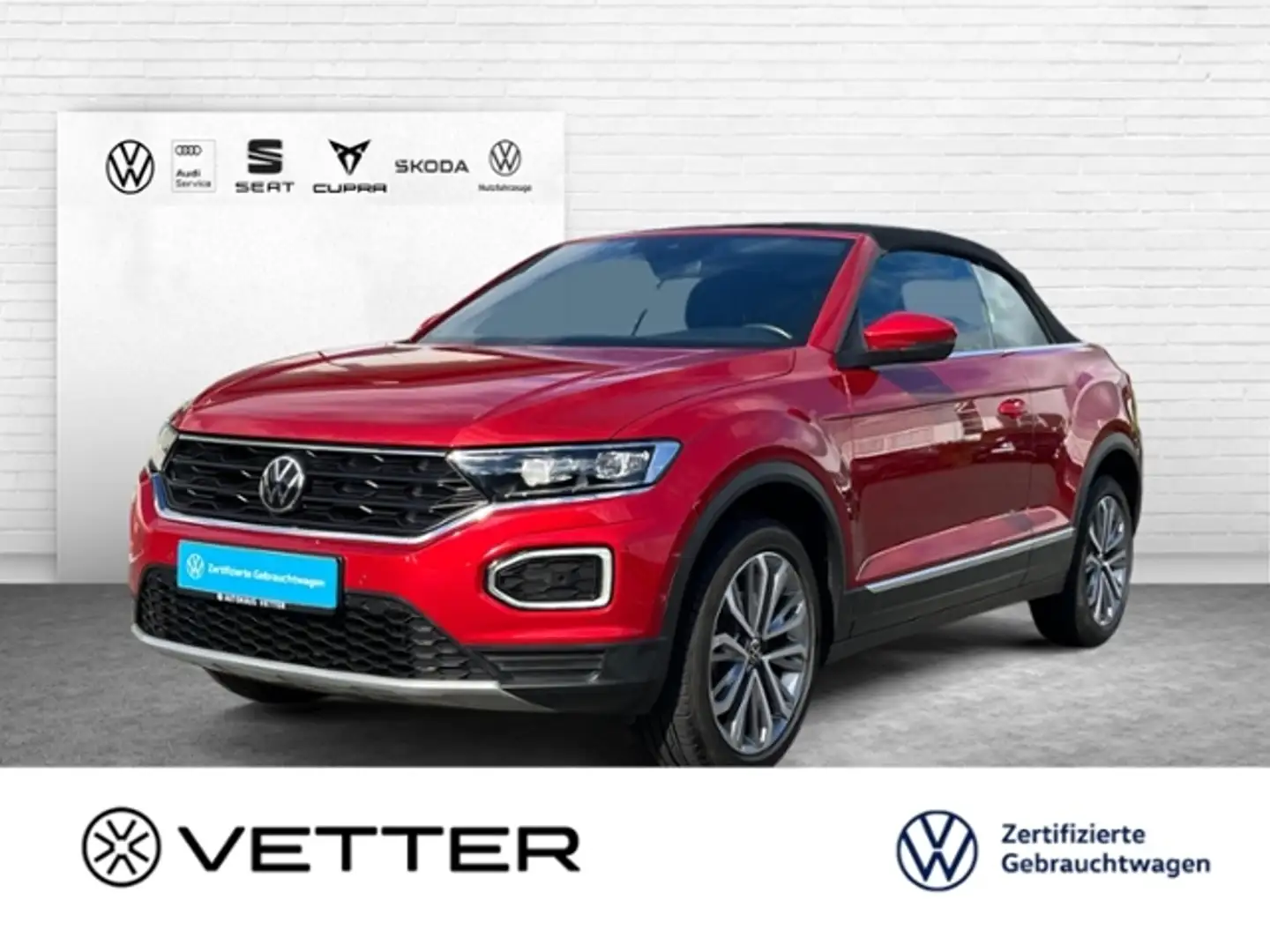 Volkswagen T-Roc Cabriolet Style 1.5 l TSI OPF Rosso - 1