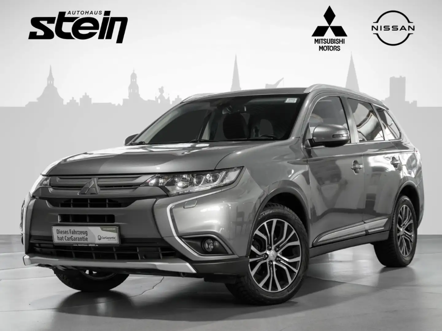Mitsubishi Outlander 2.2 DI-D 4WD Aut. SUV-Star+ Navi Mehrzonenklima DA Grau - 1