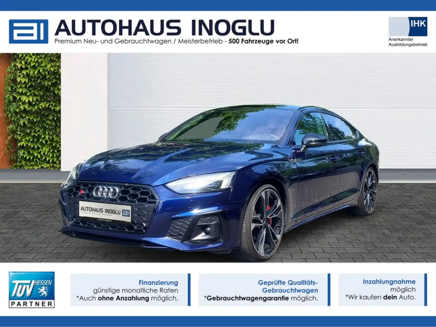 Audi S5 3.0 TDI quattro tiptronic Matrix+Pano+Stdhzg+ Azul - 1