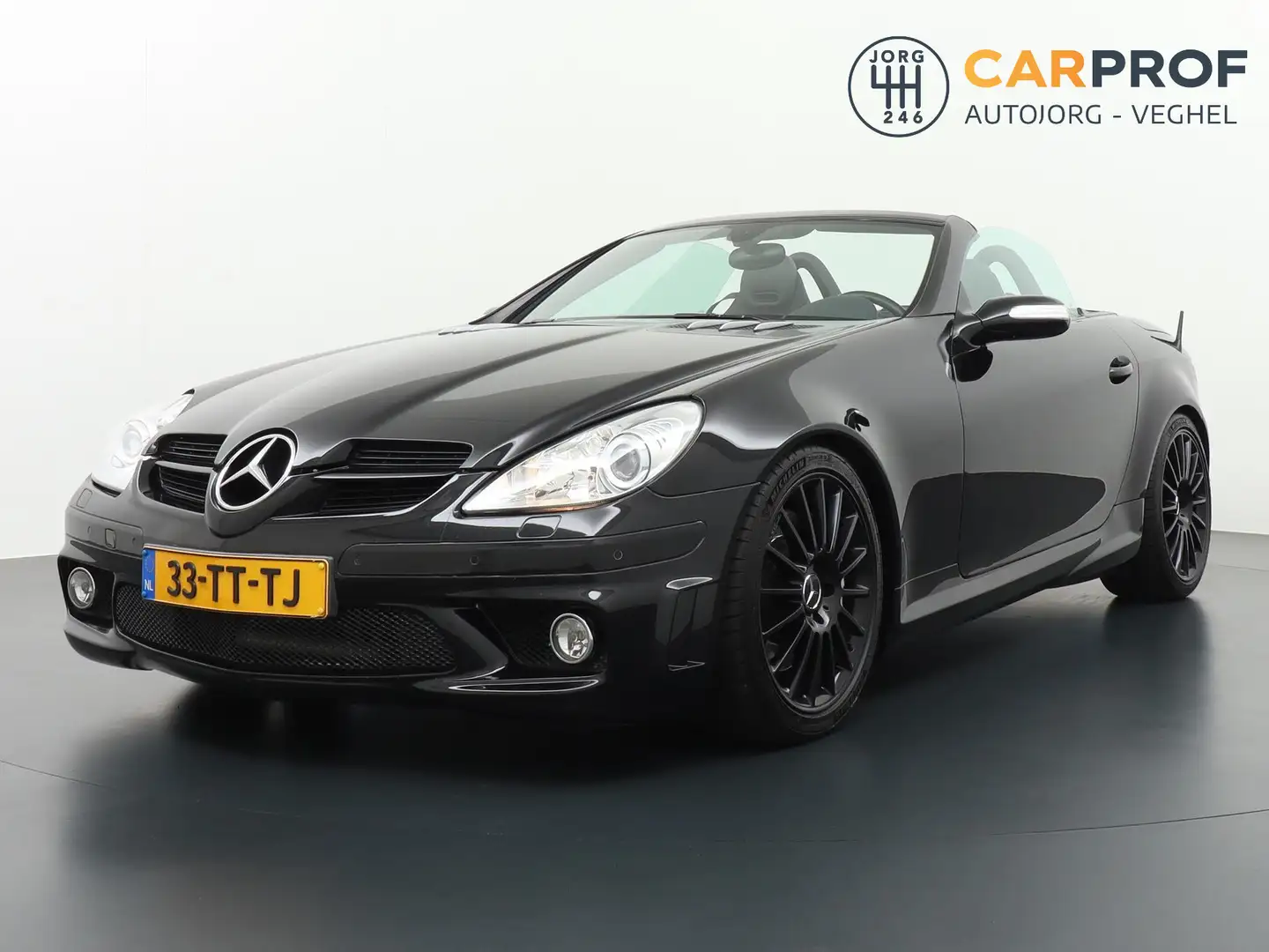 Mercedes-Benz SLK 55 AMG Mercedes-Benz SLK-klasse 55 AMG Leder Memory Airsc Zwart - 1
