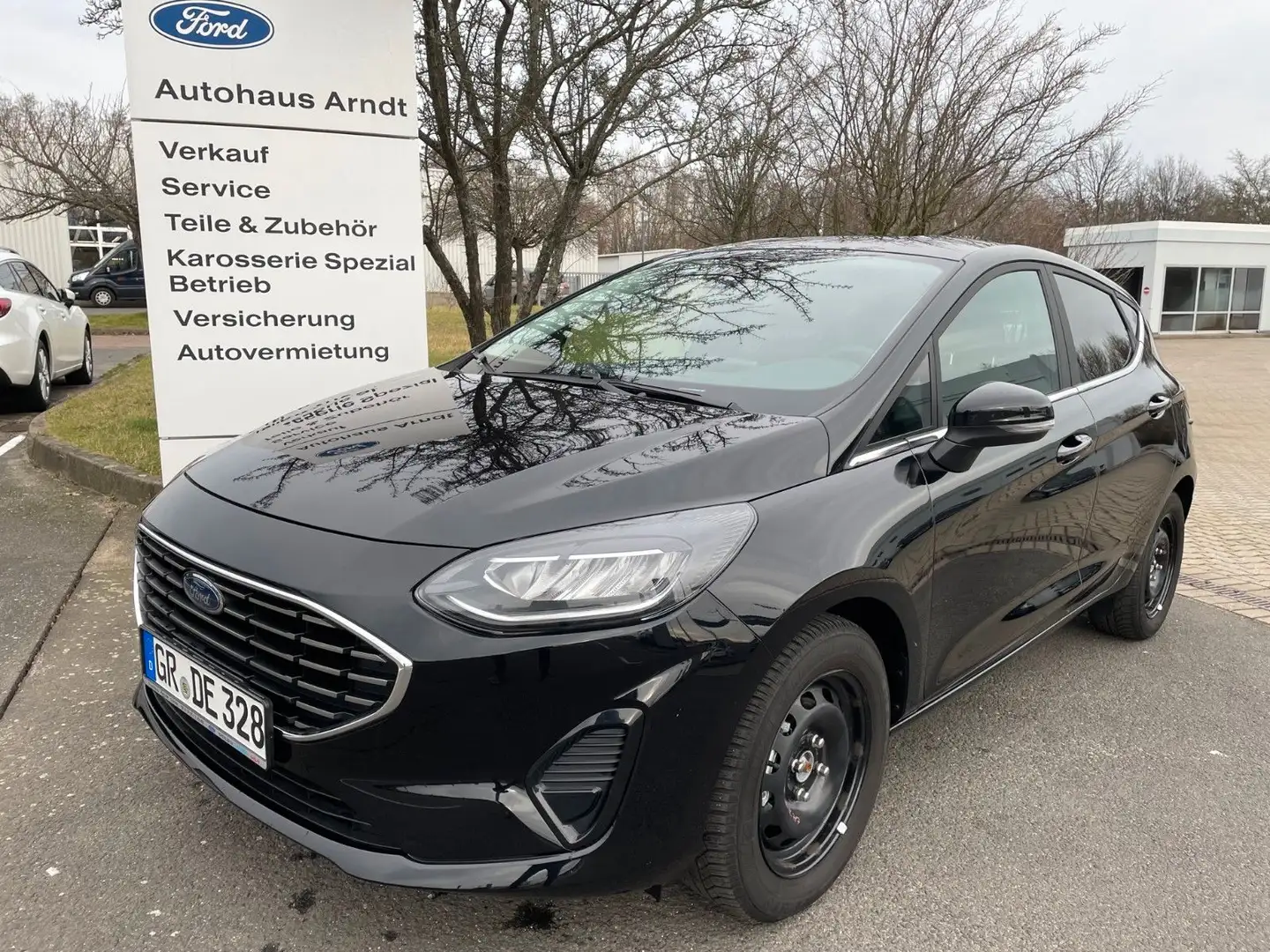 Ford Fiesta Titanium 1,0 EcoBoost 100PS *Voll-LED*LMF Schwarz - 1