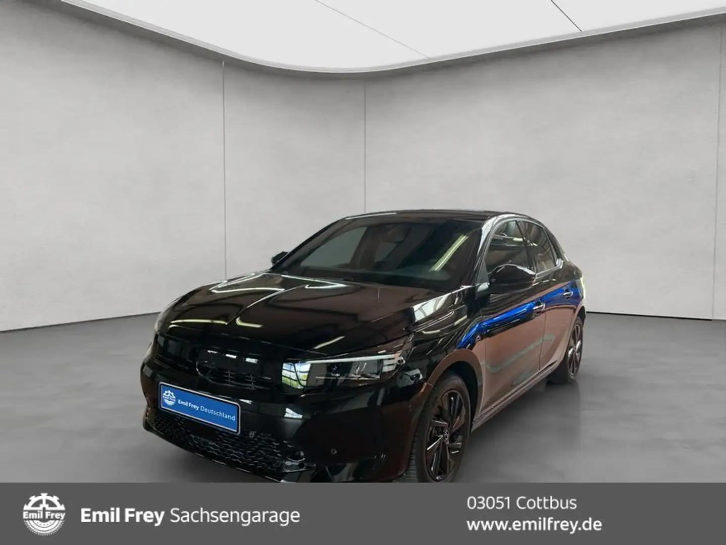 Opel Corsa 1.2 Direct Injection Turbo GS Navi RFC Sitzh Schwarz - 1