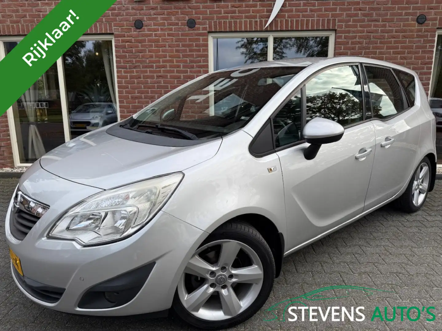 Opel Meriva 1.4 Turbo Edition NIEUWE APK / TREKHAAK / PDC V+A Grijs - 1
