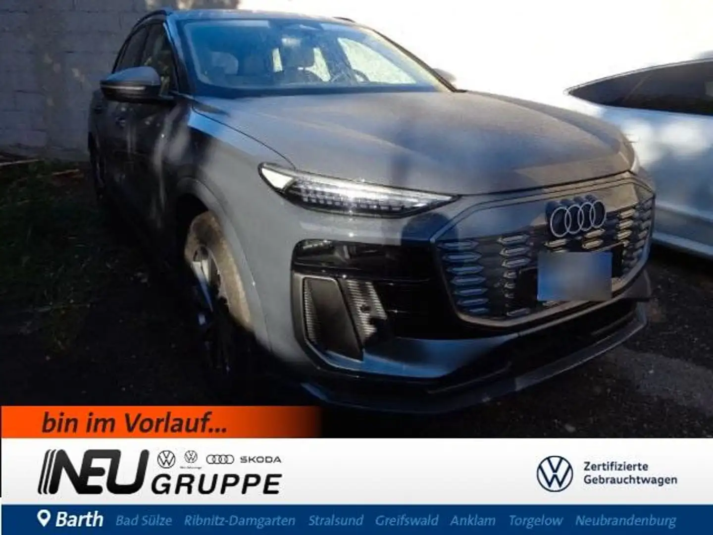 Audi Q6 e-tron performance S-Line Luftfahrwerk Grau - 1