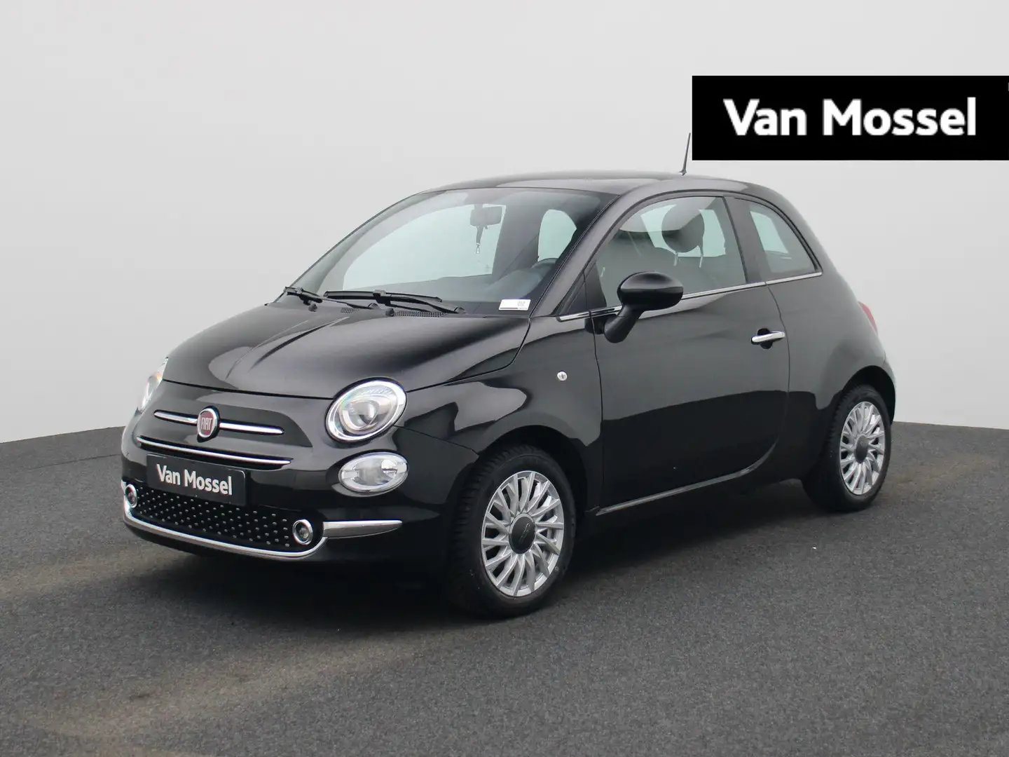 Fiat 500 1.0 Hybrid Dolcevita Zwart - 1