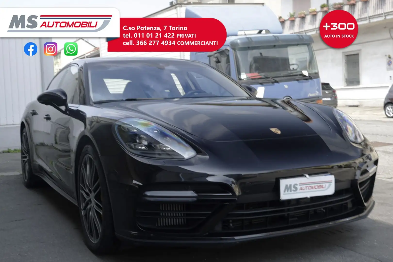 Porsche Panamera 4.0 Turbo Unicoproprietario Nero - 1