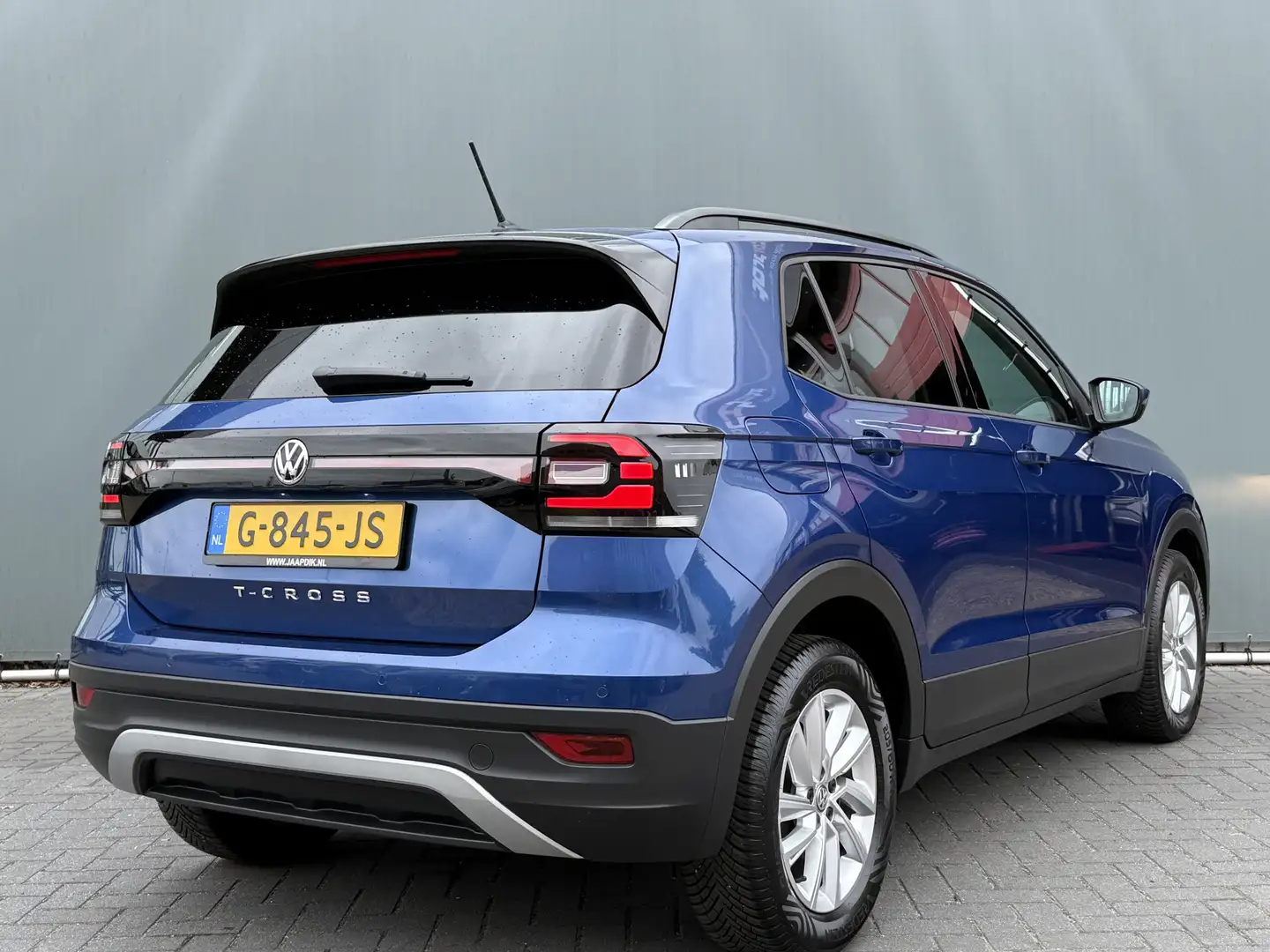 Volkswagen T-Cross BWJ 2019 1.0 96 PK TSI Life APPLE CARPLAY | ANDROI Blauw - 2