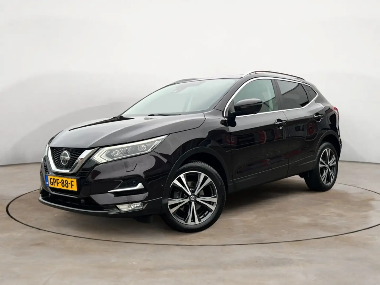 Nissan Qashqai 1.2 N-Connecta|Camera|Stoelverw.|Navi Paars - 1