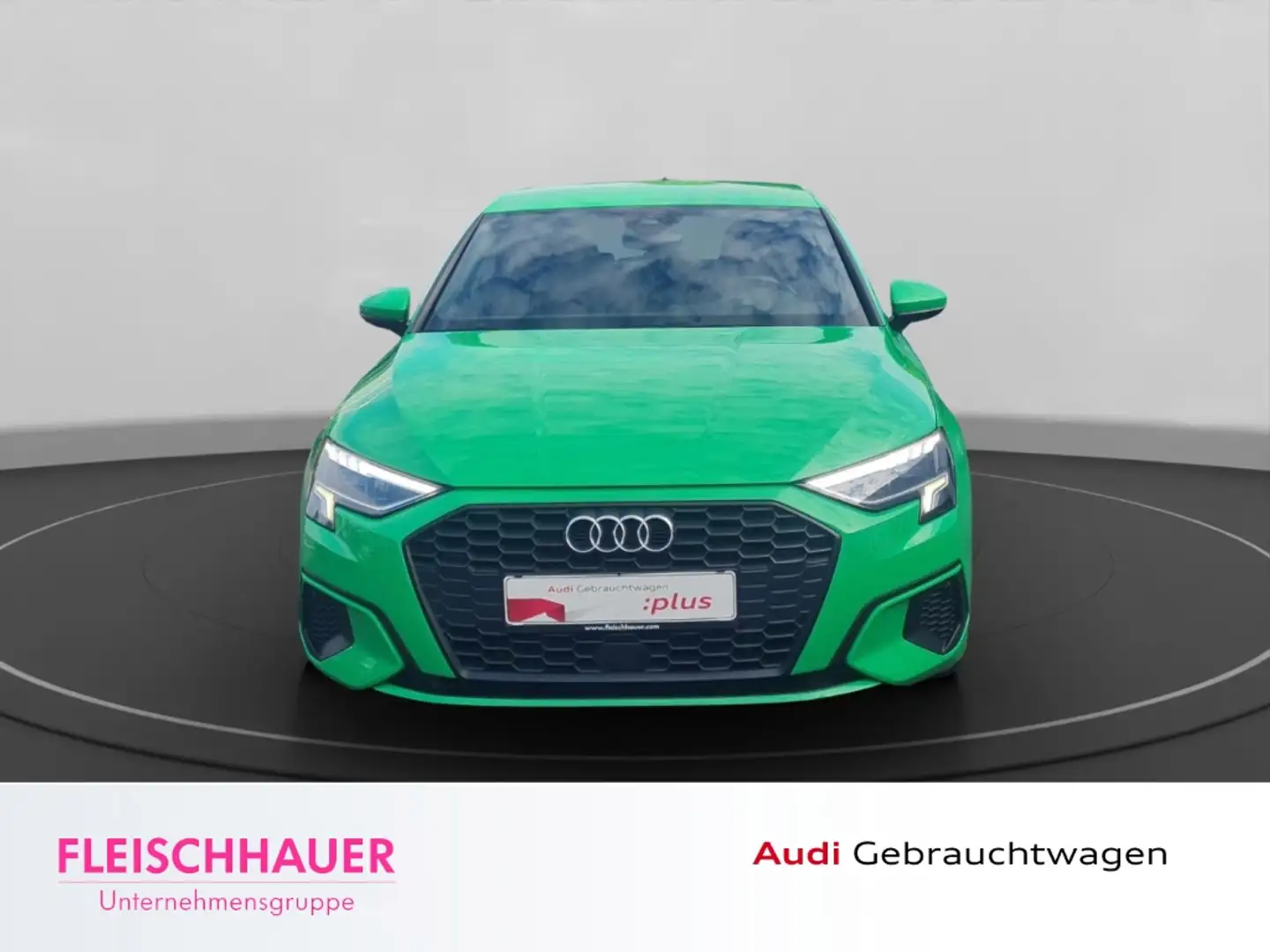 Audi A3 Sportback 30 TDI  Navi+LED+ACC+CarPlay+Sportsitze Grün - 2