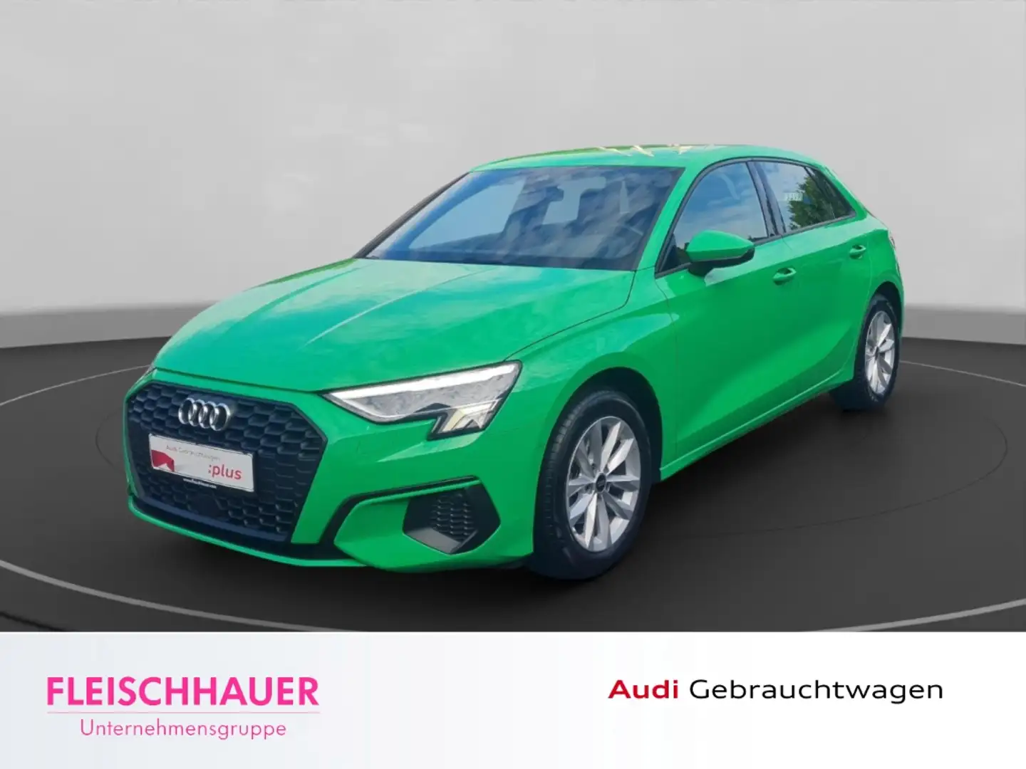 Audi A3 Sportback 30 TDI  Navi+LED+ACC+CarPlay+Sportsitze Grün - 1