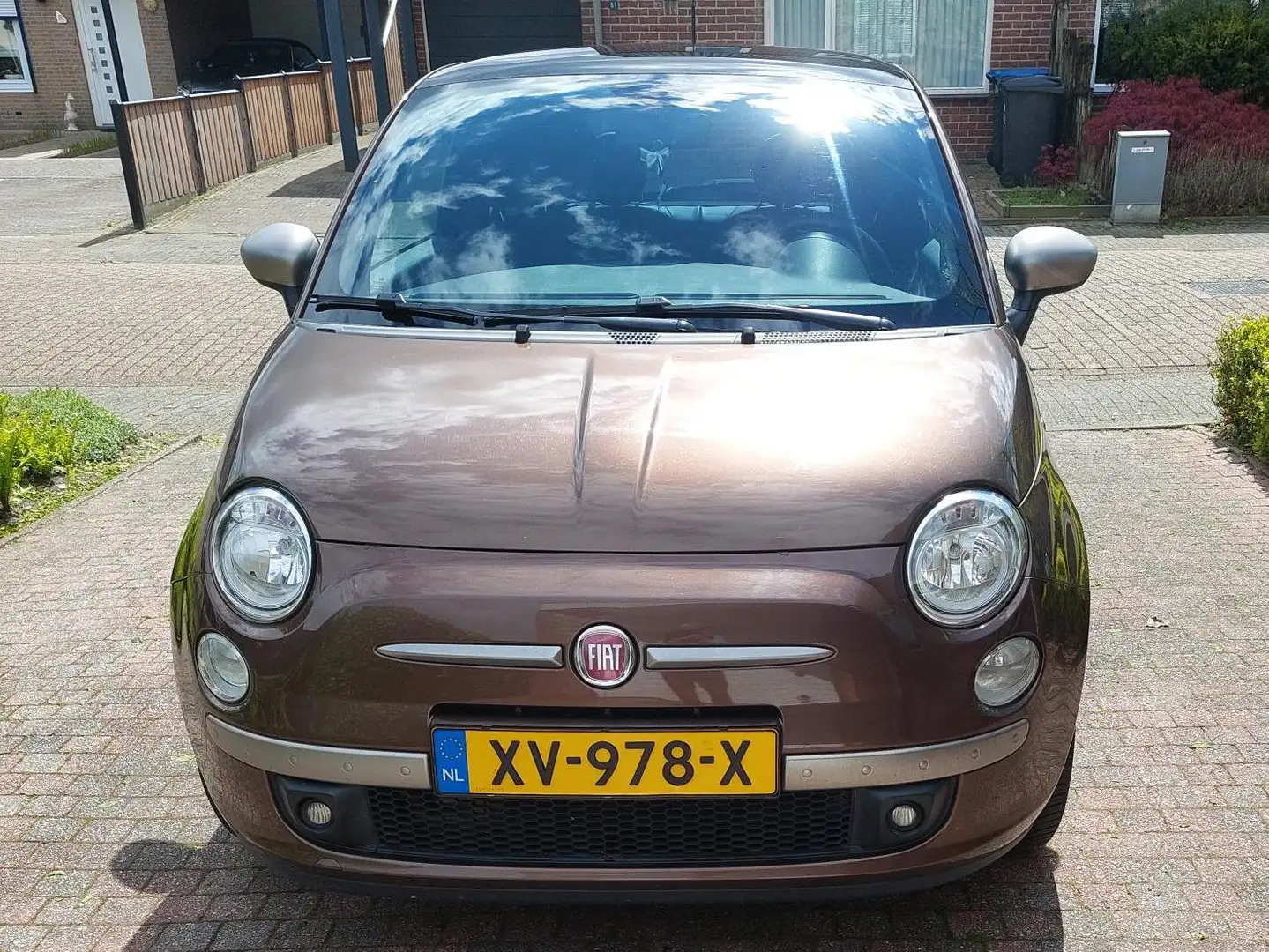 Fiat 500 1.2 Naked Brown - 1