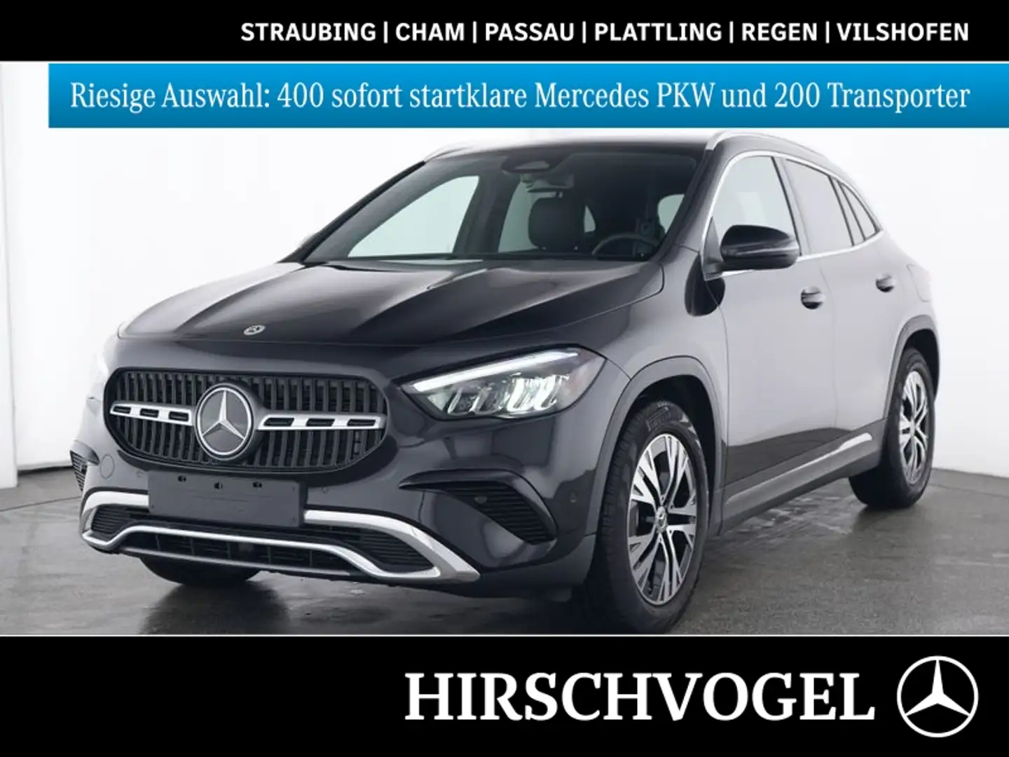 Mercedes-Benz GLA 180 Progressive+DISTRONIC+MBUX+Navi-Prem+LED Schwarz - 1