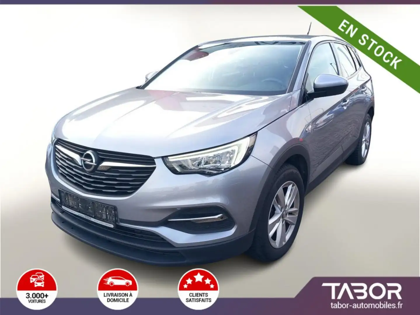 Opel Grandland X 1.2 Turbo 130 Edition LED 17 Silber - 1