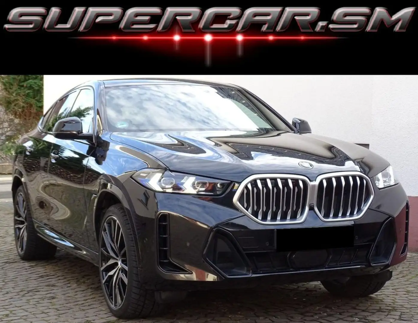 BMW X6 xDrive 30d M SPORT PANORA ICONIC H&K SOFT CLOSE 22 Nero - 1