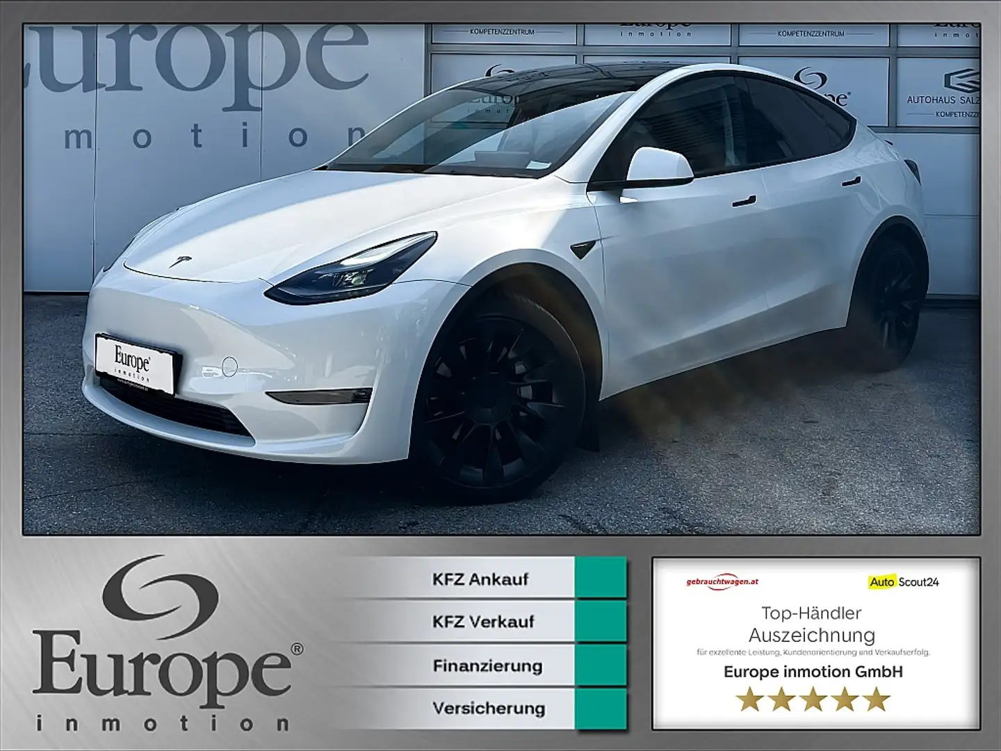 Tesla Model Y Long Range AWD 79kWh Wit - 1