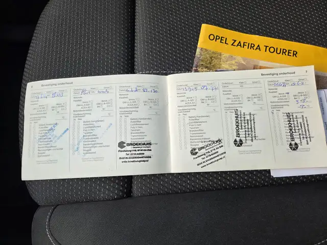 Opel Zafira Tourer view 14