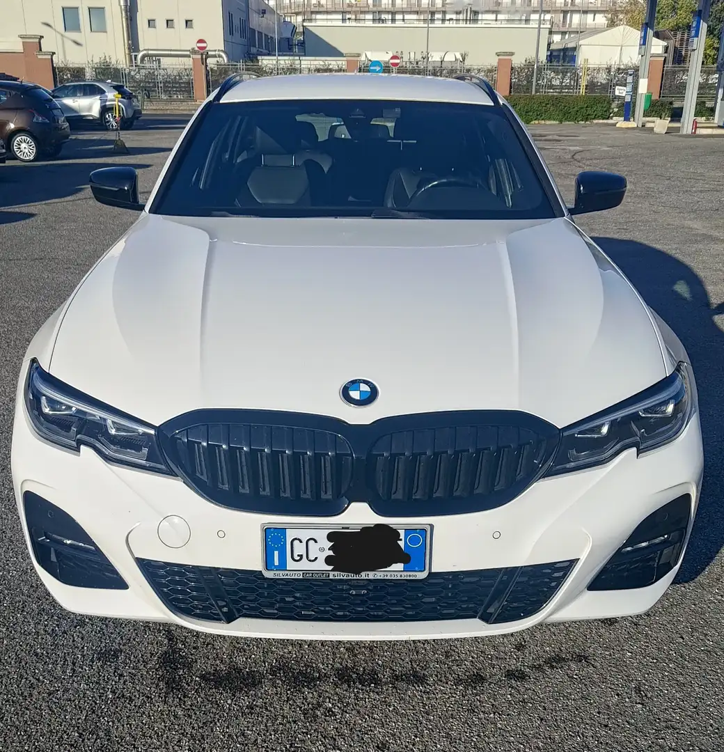BMW 320 Msport Touring 320d G21 190cv Bianco - 1