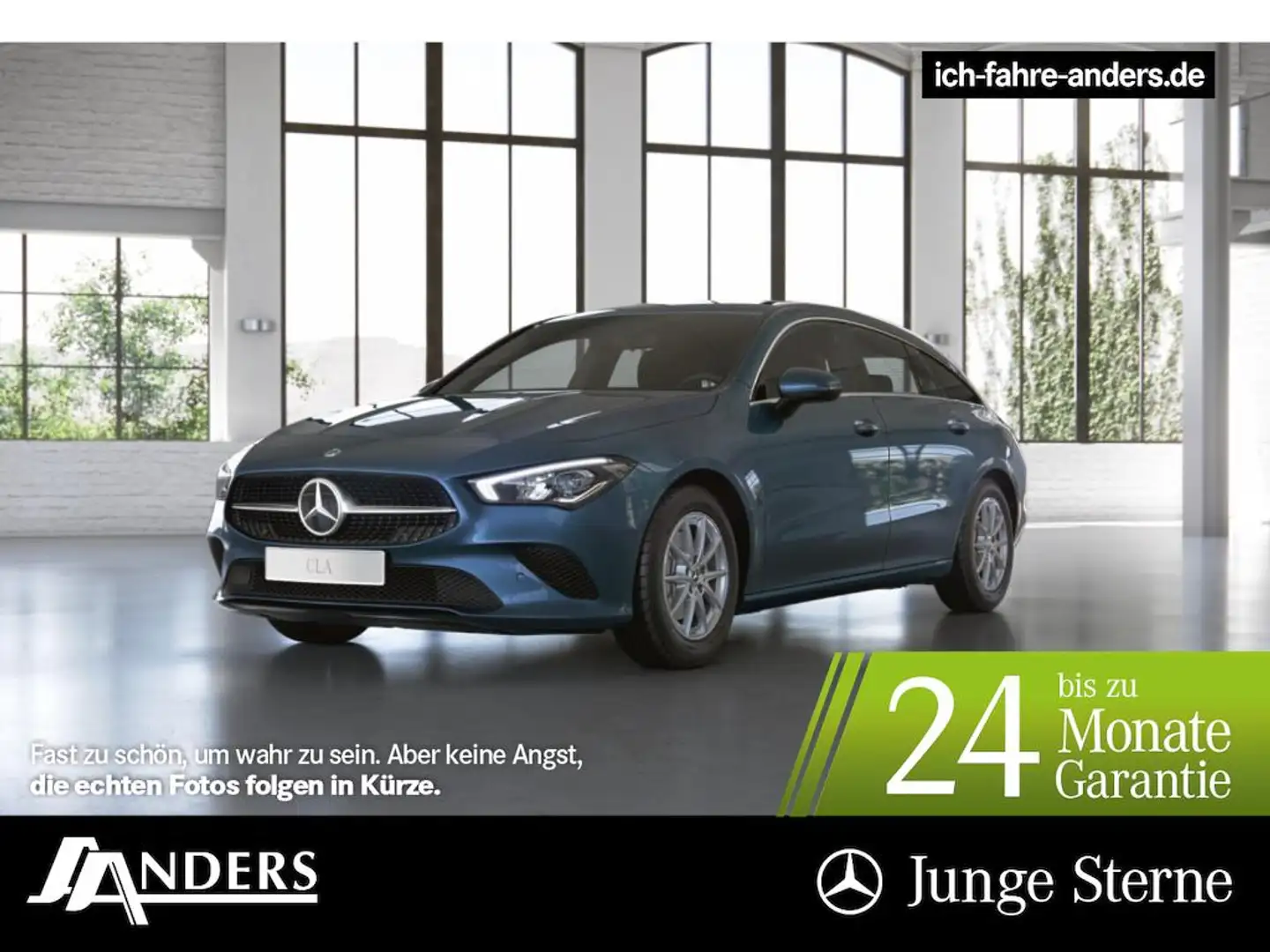 Mercedes-Benz CLA 180 d SB +SHZ+AHK+ParkAss.+LED+SpurH+AUT+LM Blu/Azzurro - 1