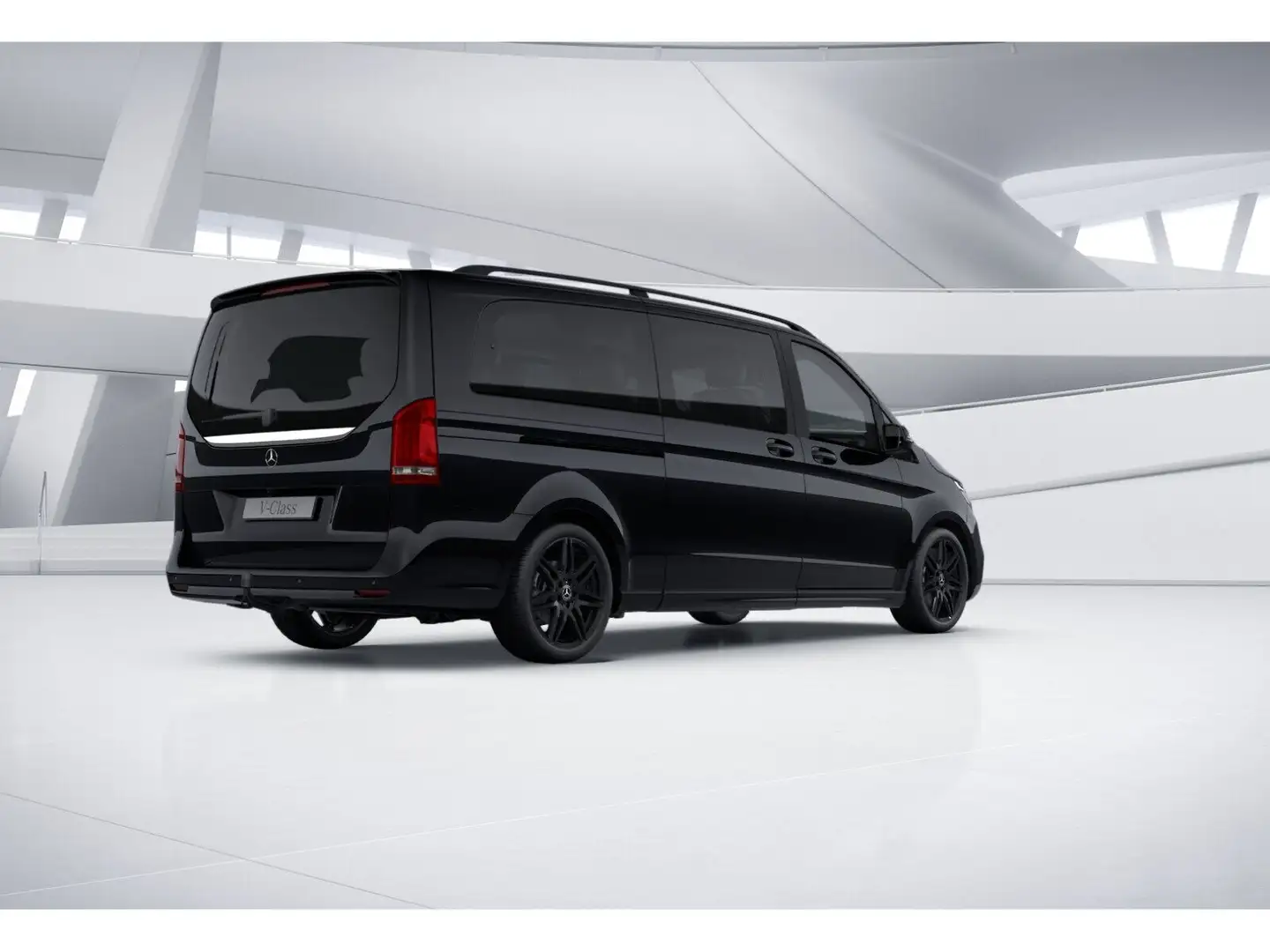 Mercedes-Benz V 300 d 4M AVANTGARDE ED., XL - AMG! LUXUSSITZE! Nero - 2