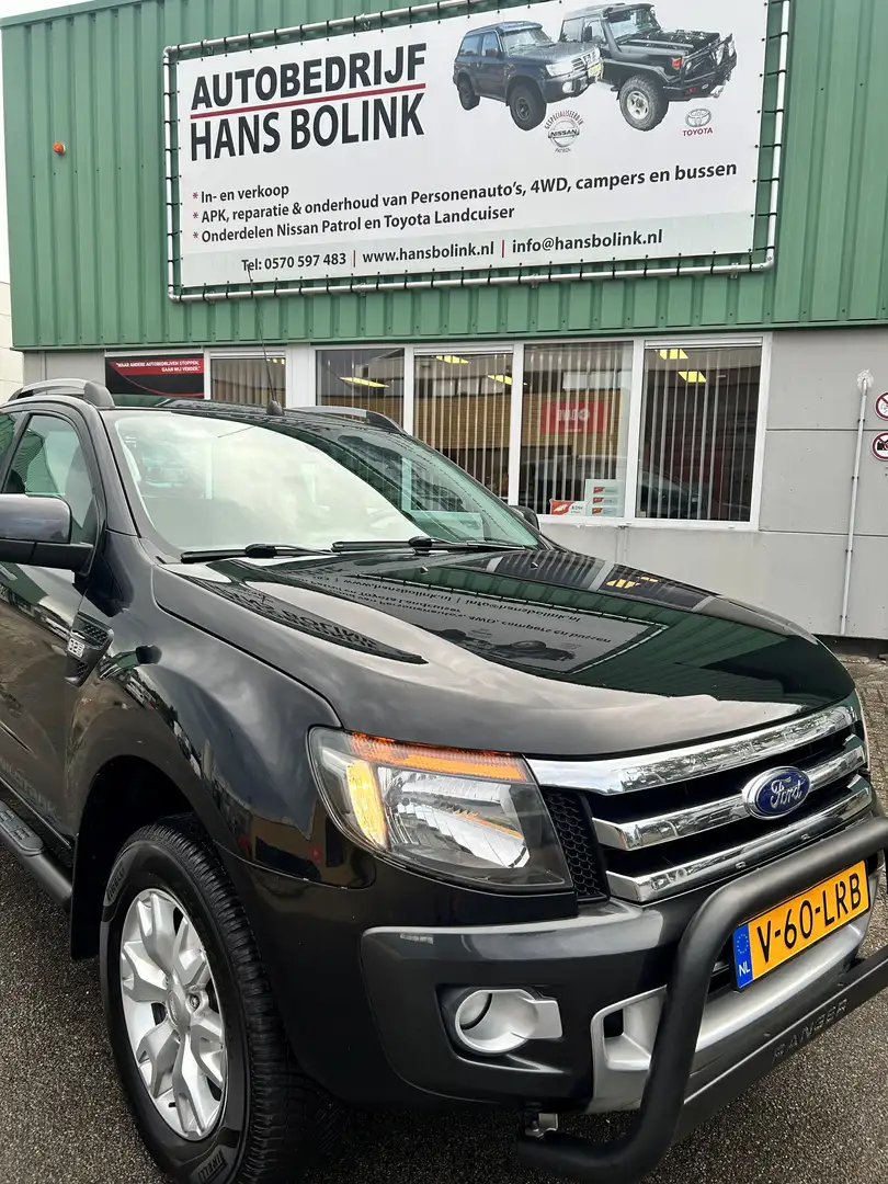 Ford Ranger 3.2 TDCi Wildtrak SC Zwart - 1